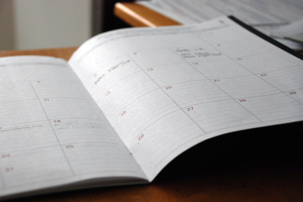 Open planner for booking appointments